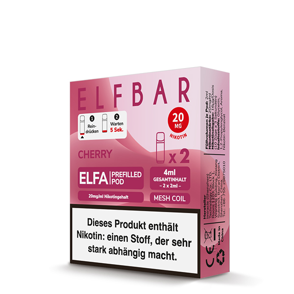 ELFA CP Prefilled Pod - Cherry