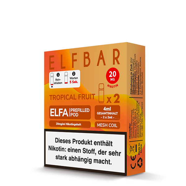 ELFA CP Prefilled Pod - Tropical Fruit