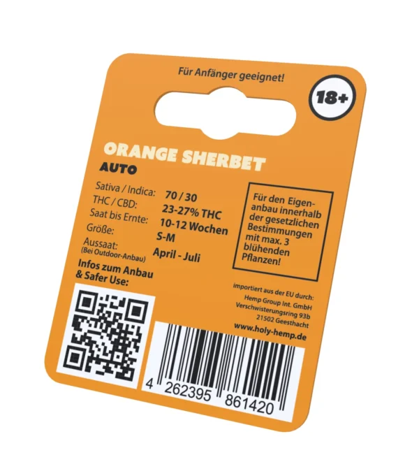 Iconic Genetics - Orange Sherbet (3 Cannabis Samen)