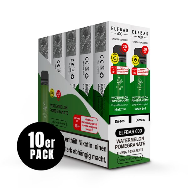 Elfbar 600 CP - Watermelon Pomegrenate