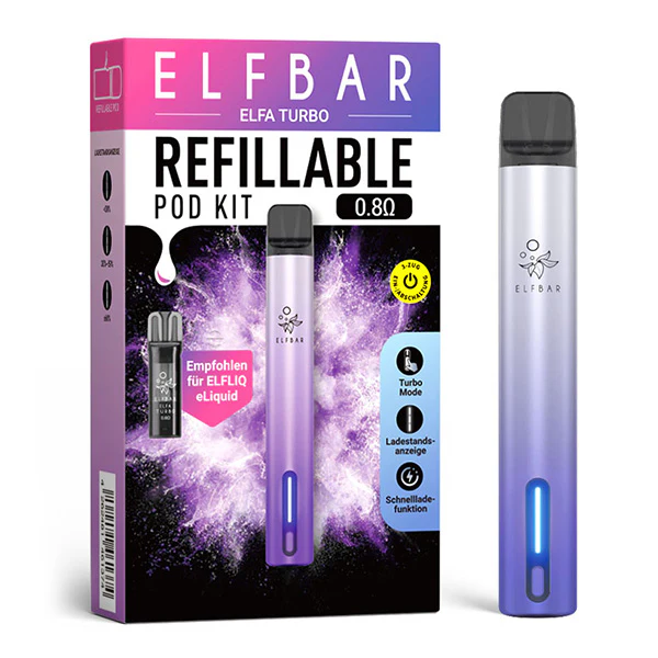 ELFA Turbo - Refillable Kit - aurora-purple